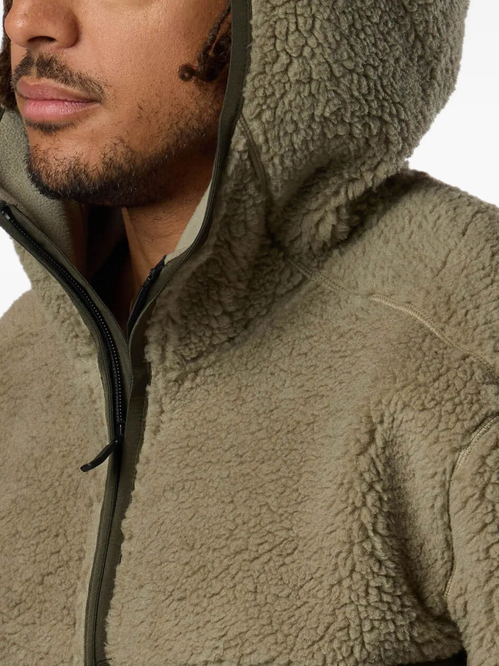 Rossignol Alltrack hoodie met logo-patch Beige