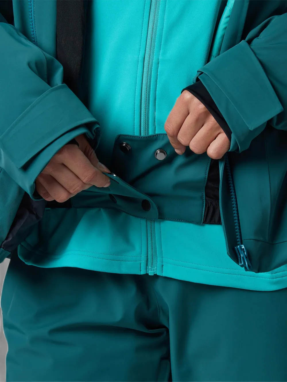 Rossignol Blackside geïsoleerd ski-jack Groen