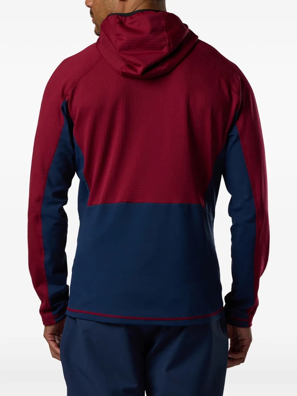 Rossignol Blackside fleece hoodie met volledige rits Rood