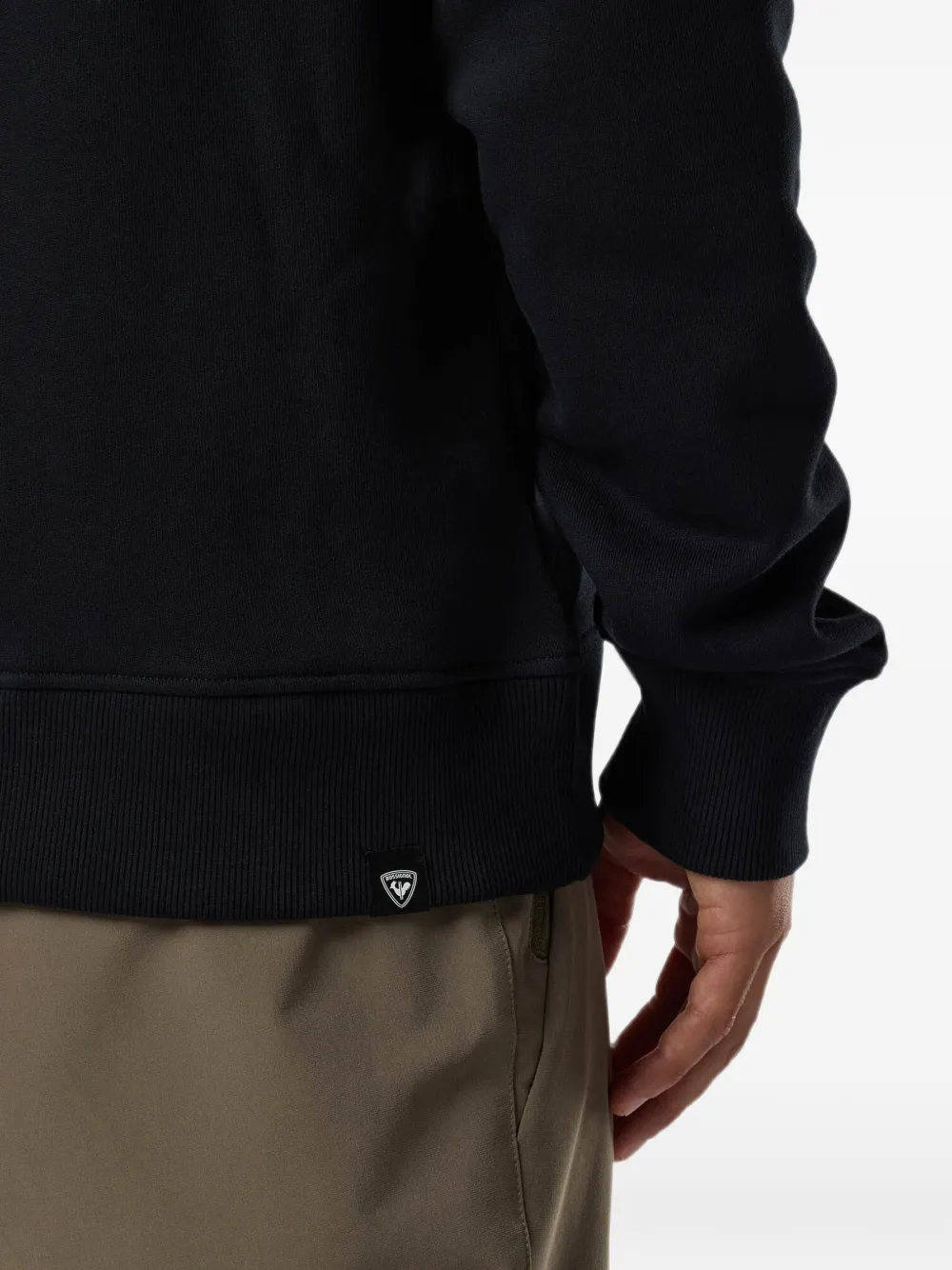 Rossignol Hoodie met volledige rits Zwart