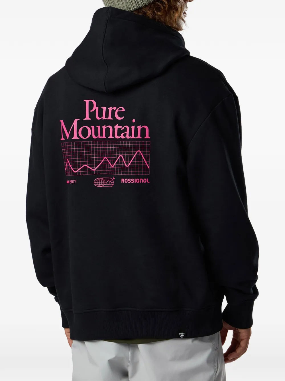 Rossignol Waterfall Relax hoodie Zwart