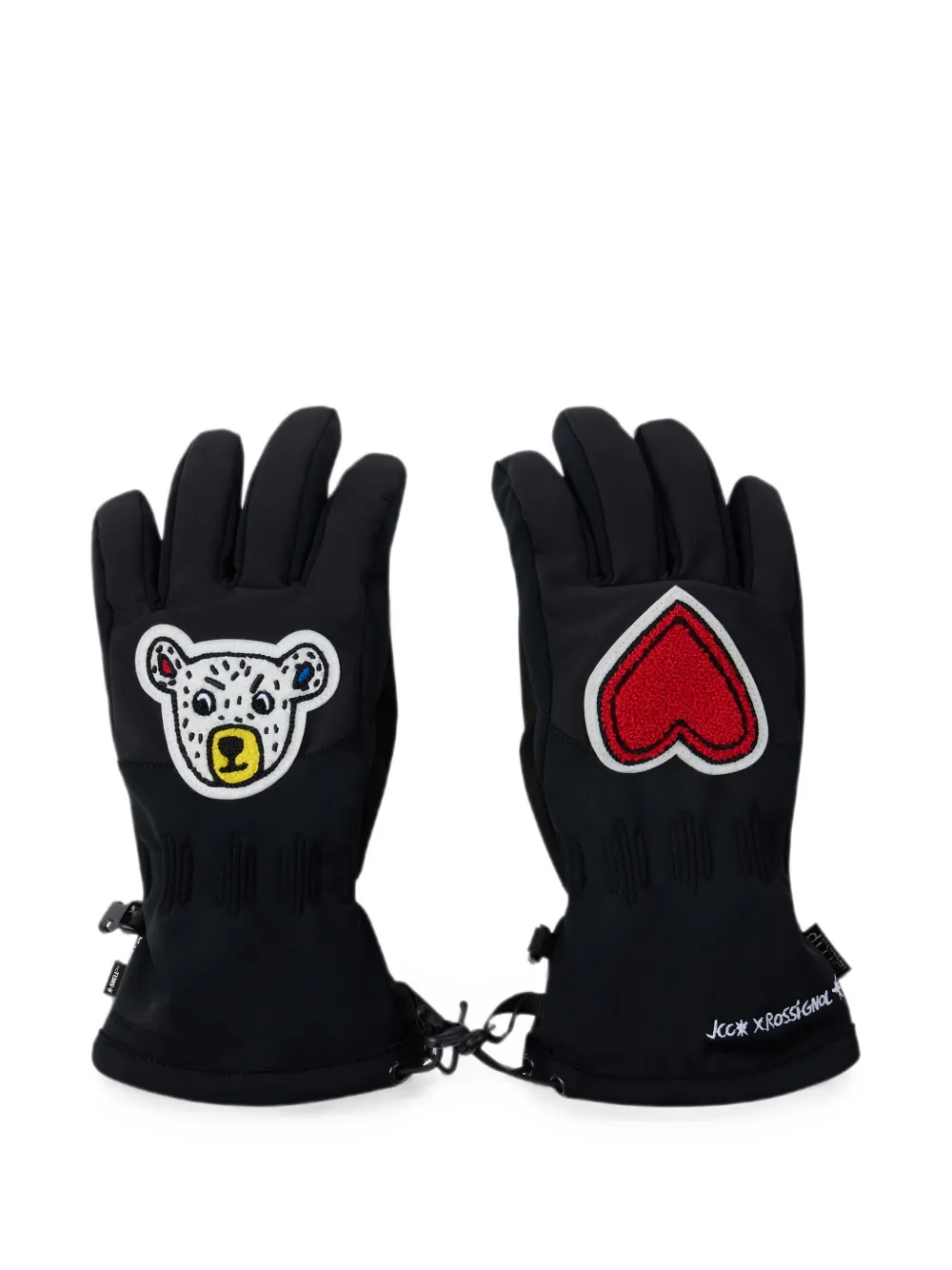 Rossignol Jcc Skihandschuhe Mit Stickerei In Black