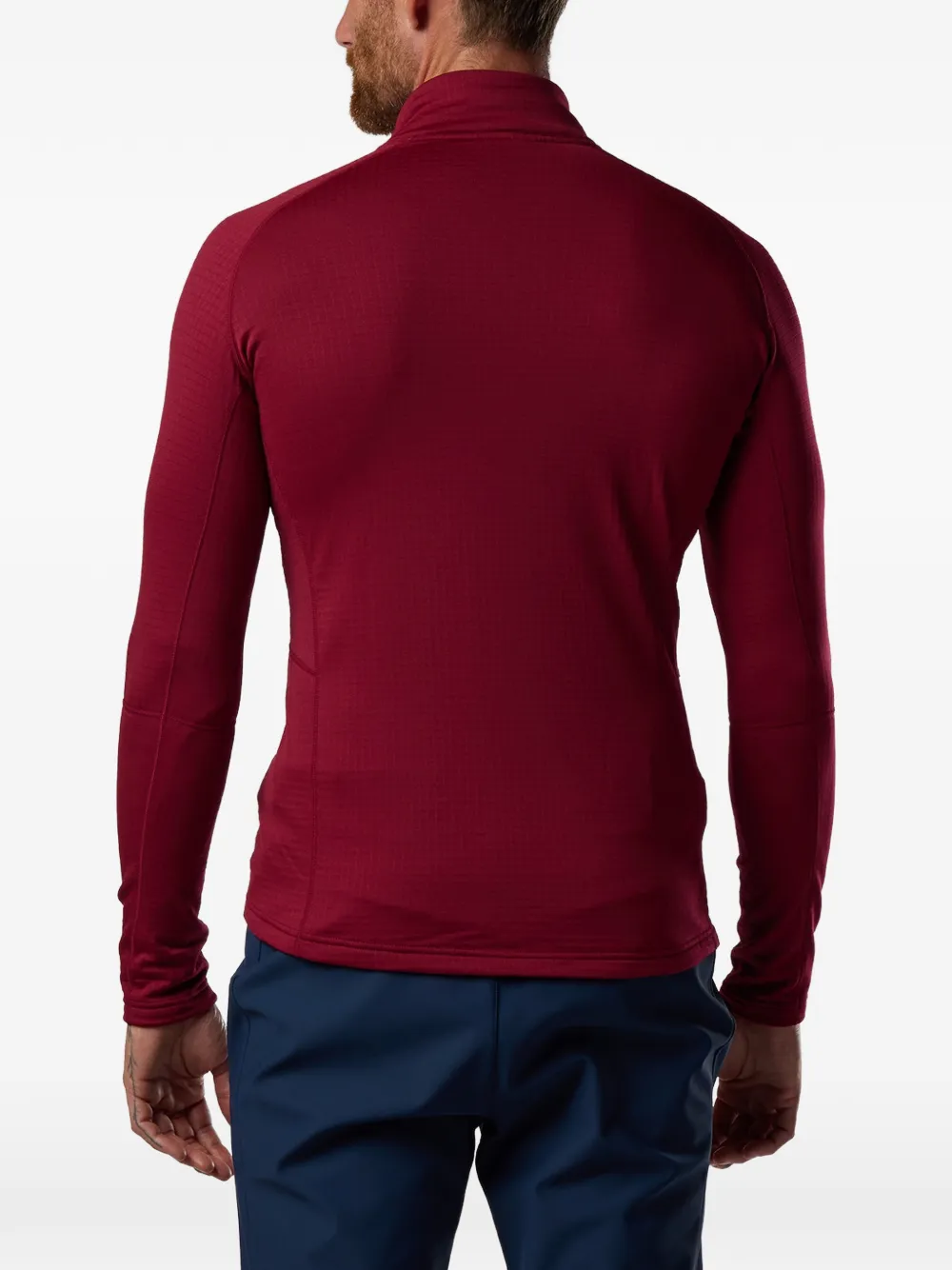 Rossignol Blackside fleece trui met halve rits Rood