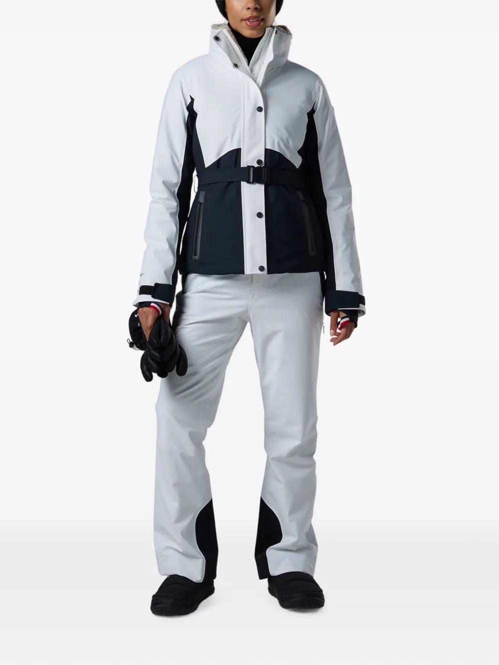 Rossignol Snowdazzle jack met ceintuur Wit