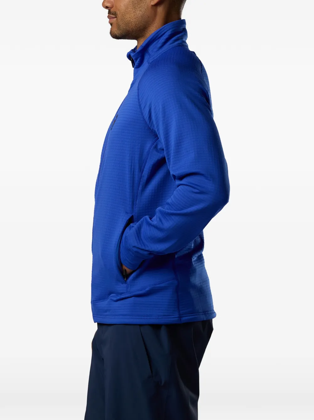 Rossignol Blackside fleece jack met volledige rits Blauw