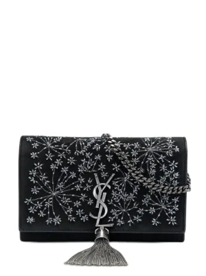Saint Laurent Pre-Owned 2018 ミディアム クロコエンボスレザー