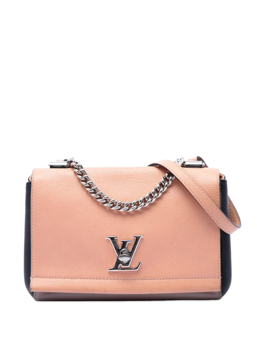 Louis Vuitton Pre-Owned 2015 Tricolor Leather Lockme II BB satchel - Orange