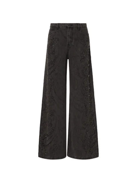 LIU JO flared jeans with gemstones