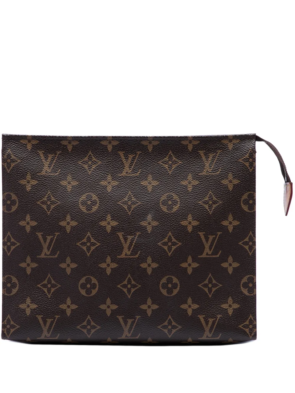 Louis Vuitton Pre-Owned Clutch Monogram Toiletry Pouch 26 2020 - Marrone