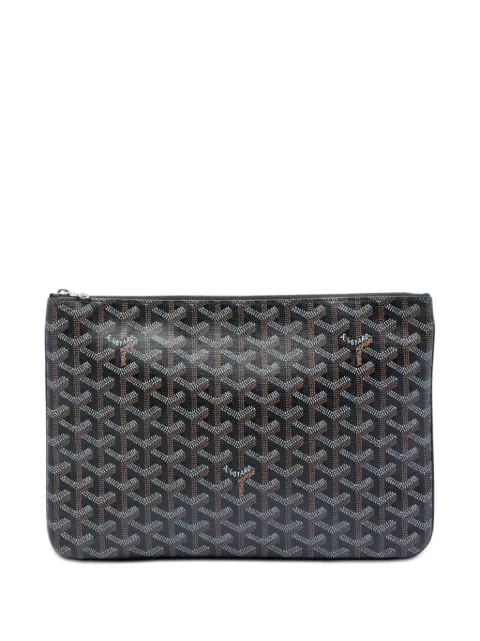Goyard Pre-Owned 2017 Goyardine Senat MM clutch bag