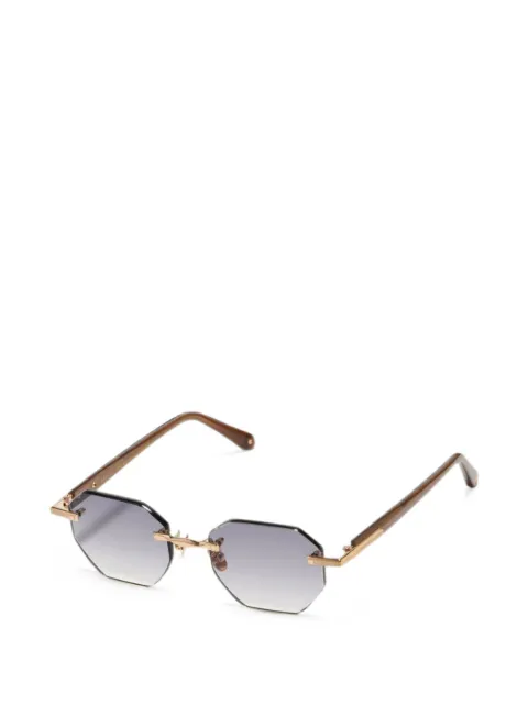 John Dalia Timothy geometric-frame sunglasses