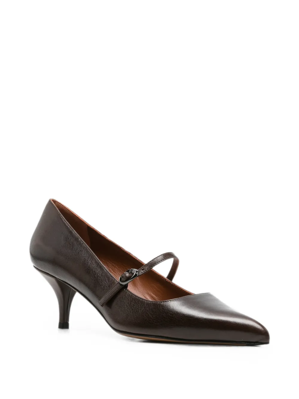 Roberto Festa Aristea buckle-strap leather pumps Bruin