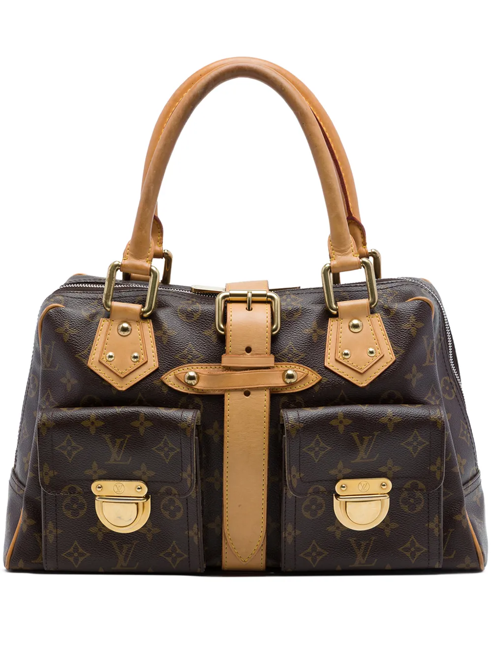 Louis Vuitton Pre-Owned 2006 Manhattan GM Handtasche mit Monogramm - Braun