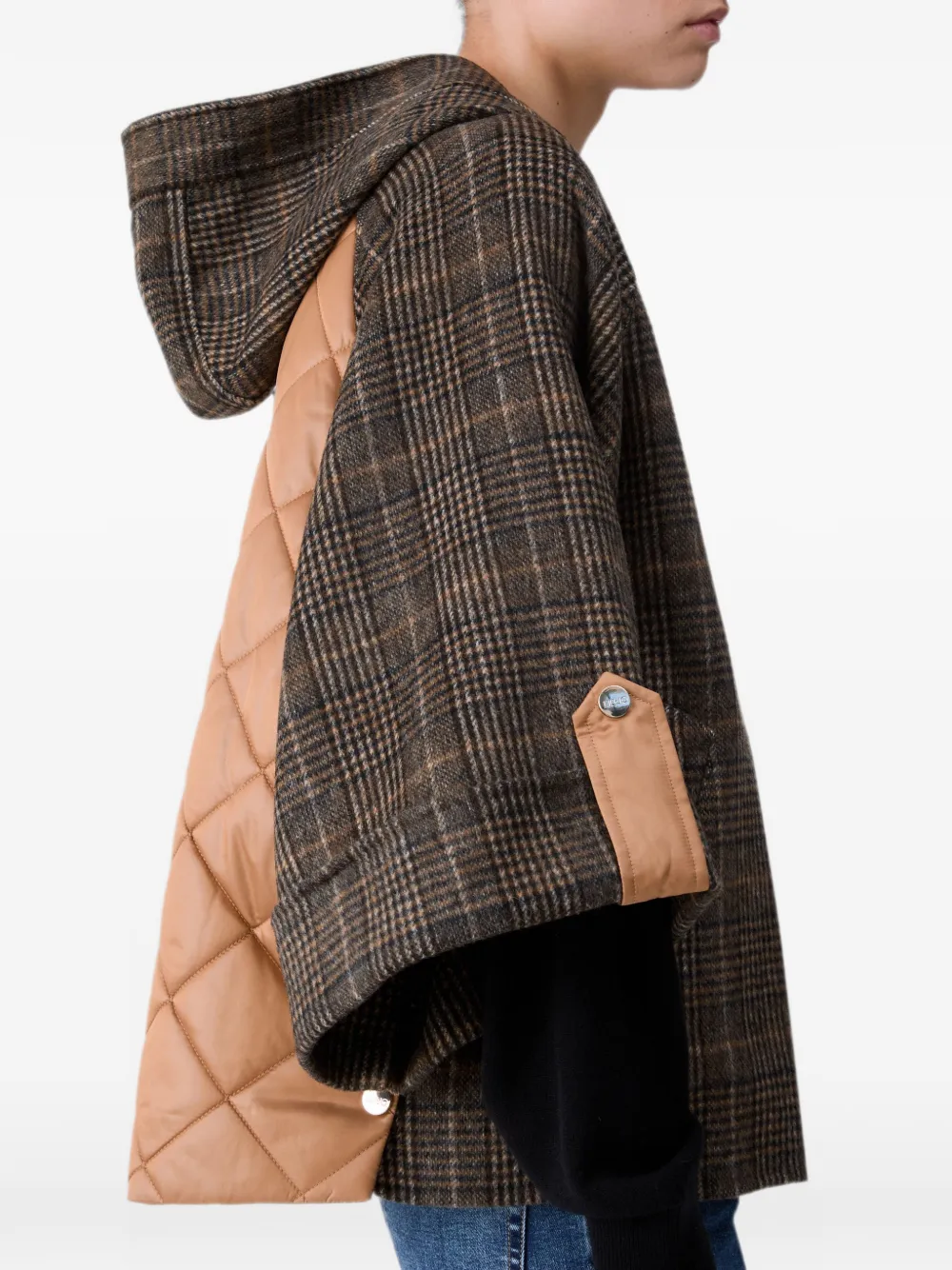 LIU JO Cape met capuchon Bruin