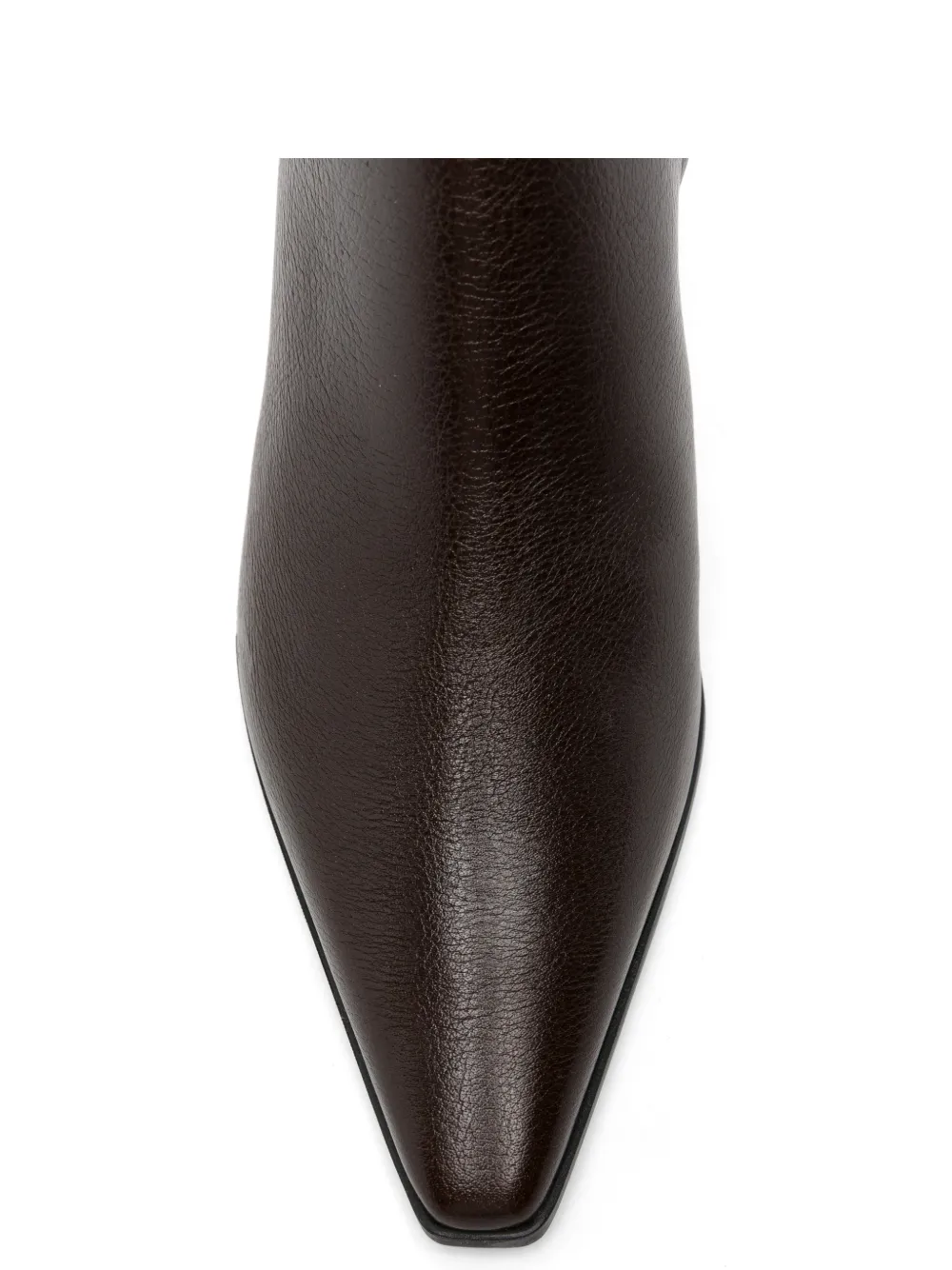 Roberto Festa Milia point-toe leather ankle boots Bruin