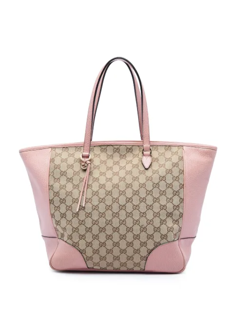 Gucci Pre-Owned 2016-2026 GG Canvas Bree Zippered tote bag