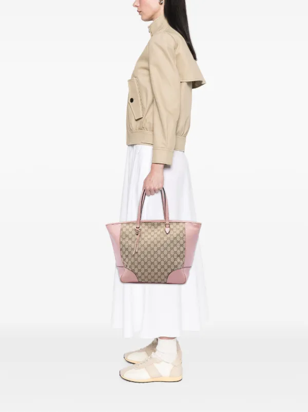 Gucci Pre-Owned 2016-2026 GGキャンバス ブリー ジップアップトート