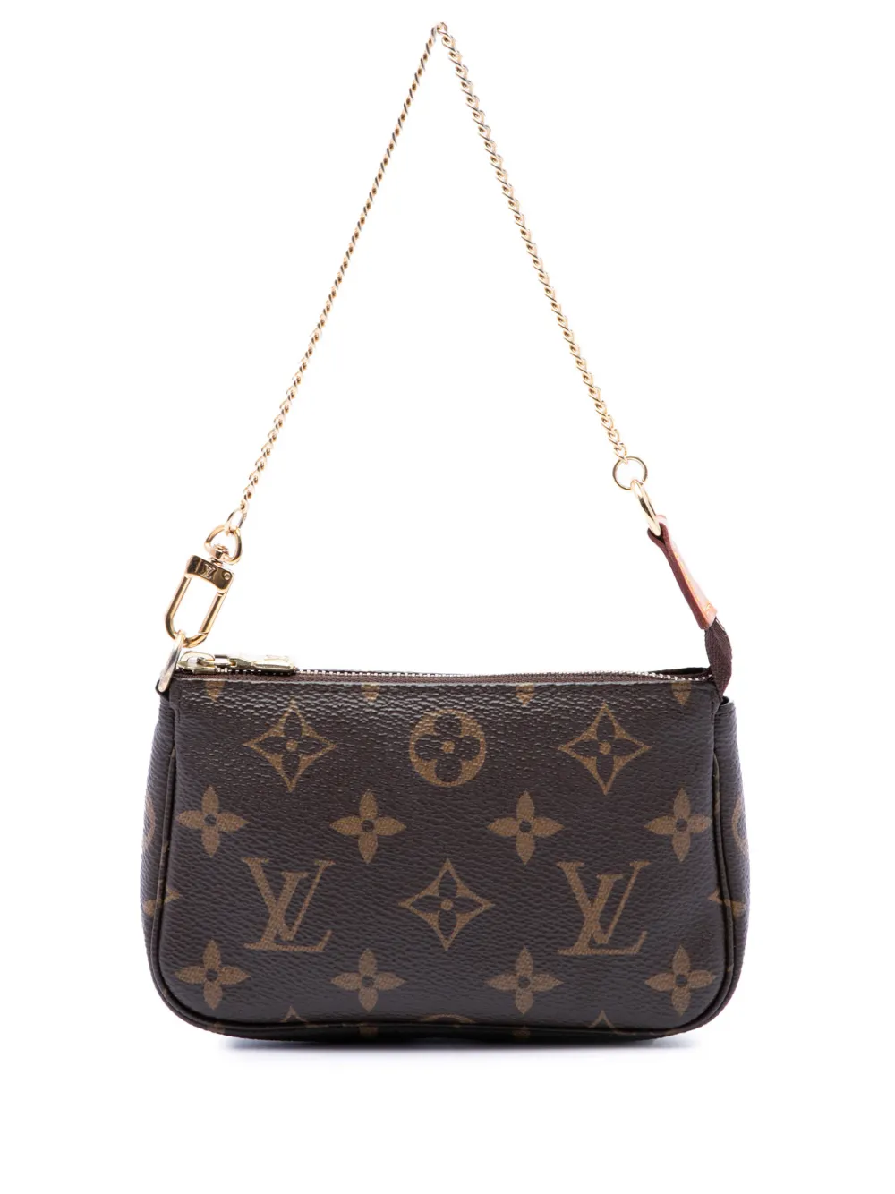 Louis Vuitton Pre-Owned 2021 Monogram Mini Pochette Accessoires handbag - Brown