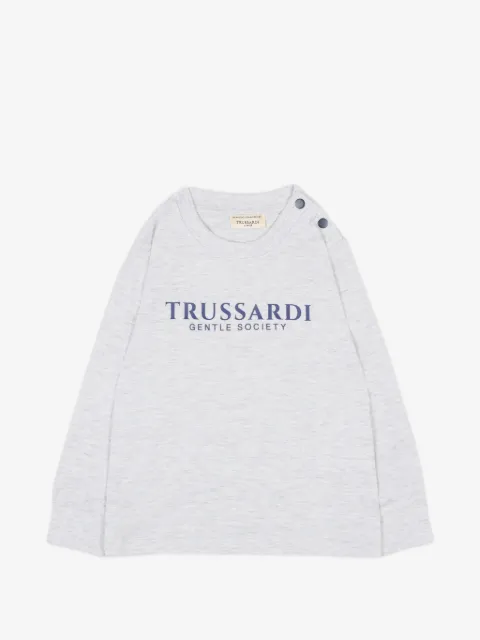 TRUSSARDI JUNIOR cotton long-sleeve T-shirt