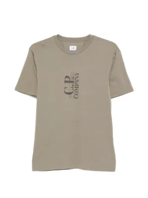 Helmut Lang Postcard T-shirt | Brown | FARFETCH