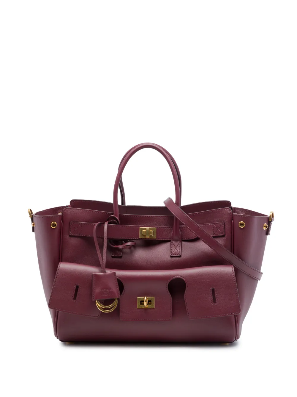 Balenciaga Pre-Owned Borsa tote Bel Air Carry All piccola in pelle di vitello liscia 2012 - Rosso