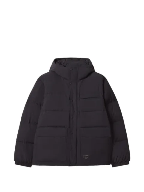 Maison Kitsuné quilted hooded jacket