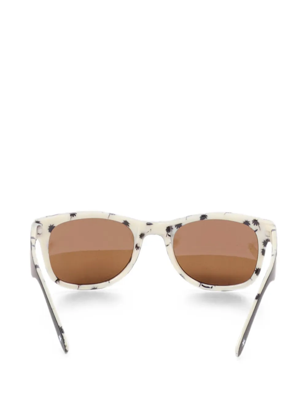 Molo Star palm-tree print sunglasses Beige