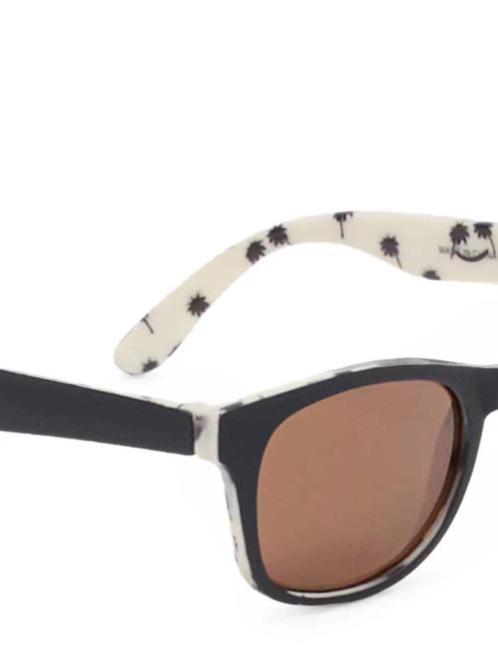 Molo Star palm-tree print sunglasses Beige