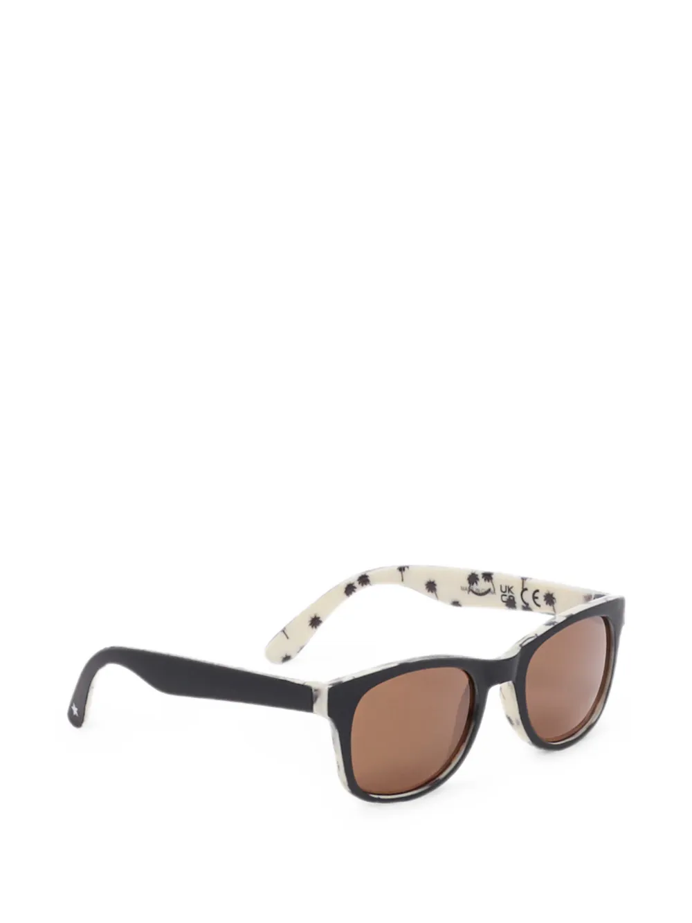 Molo Star palm-tree print sunglasses Beige