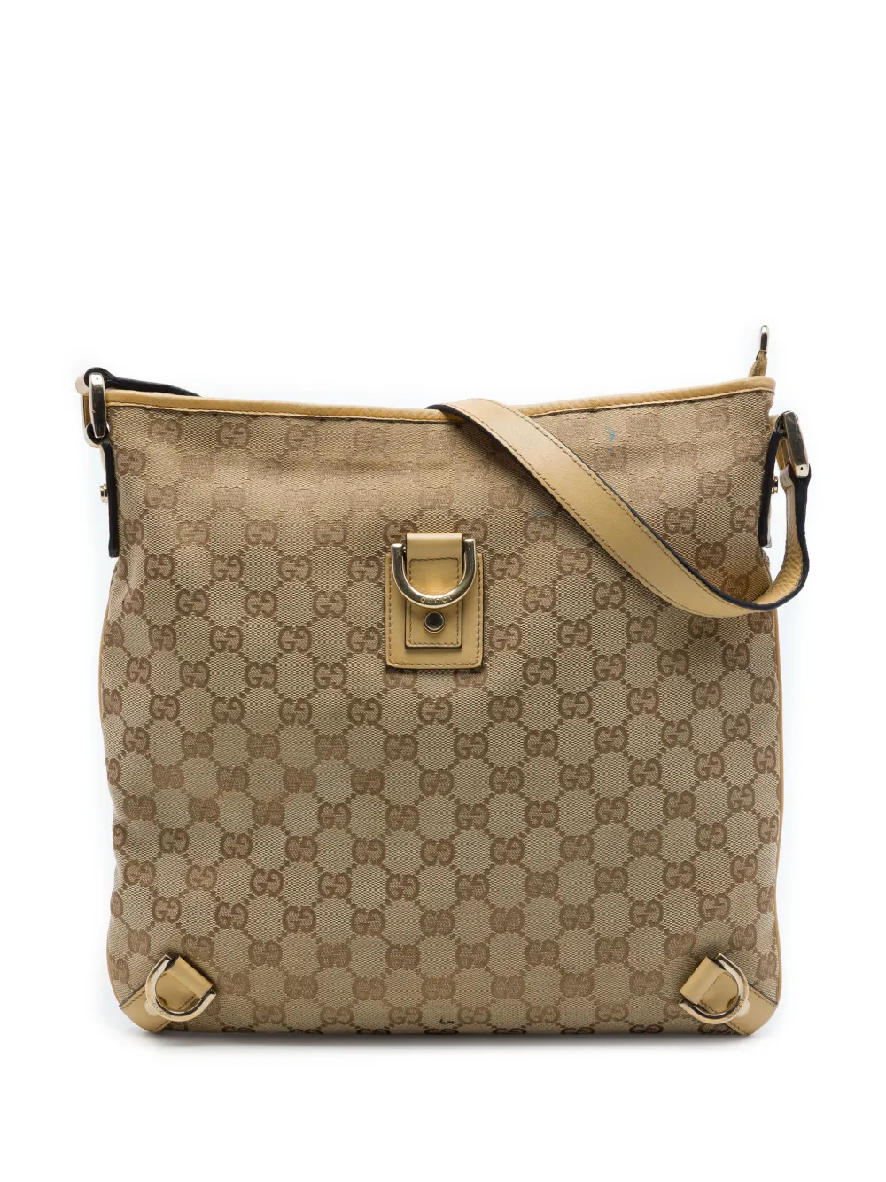 Gucci Pre-Owned 2016-2026 GG Canvas Abbey D Ring crossbody bag - Neutrals