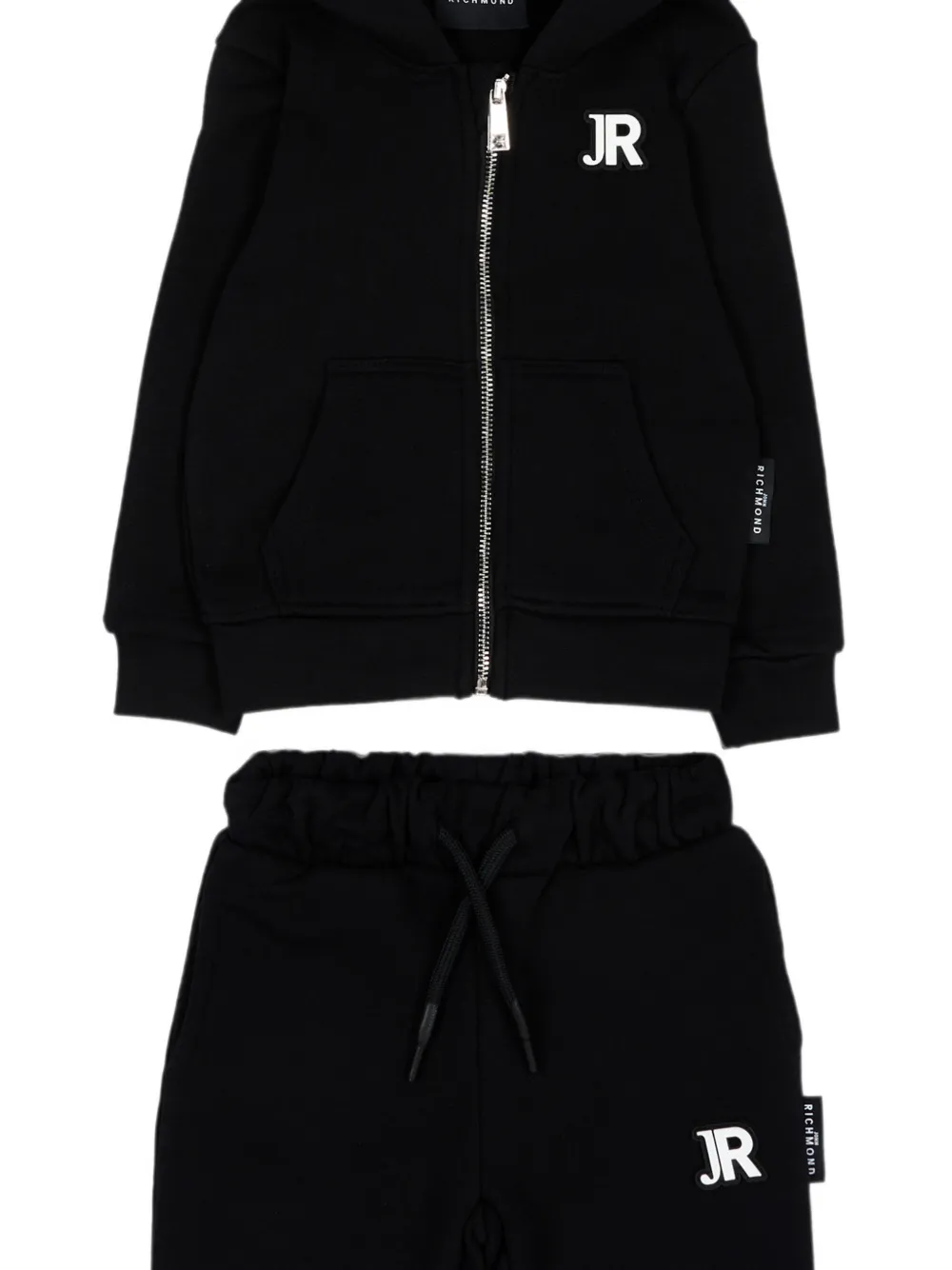John Richmond Junior Trainingsbroek met logopatch Zwart