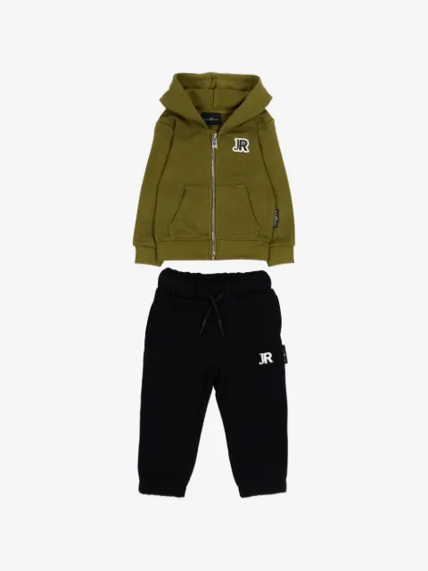 John Richmond Junior logo-patch tracksuit set (set of two)