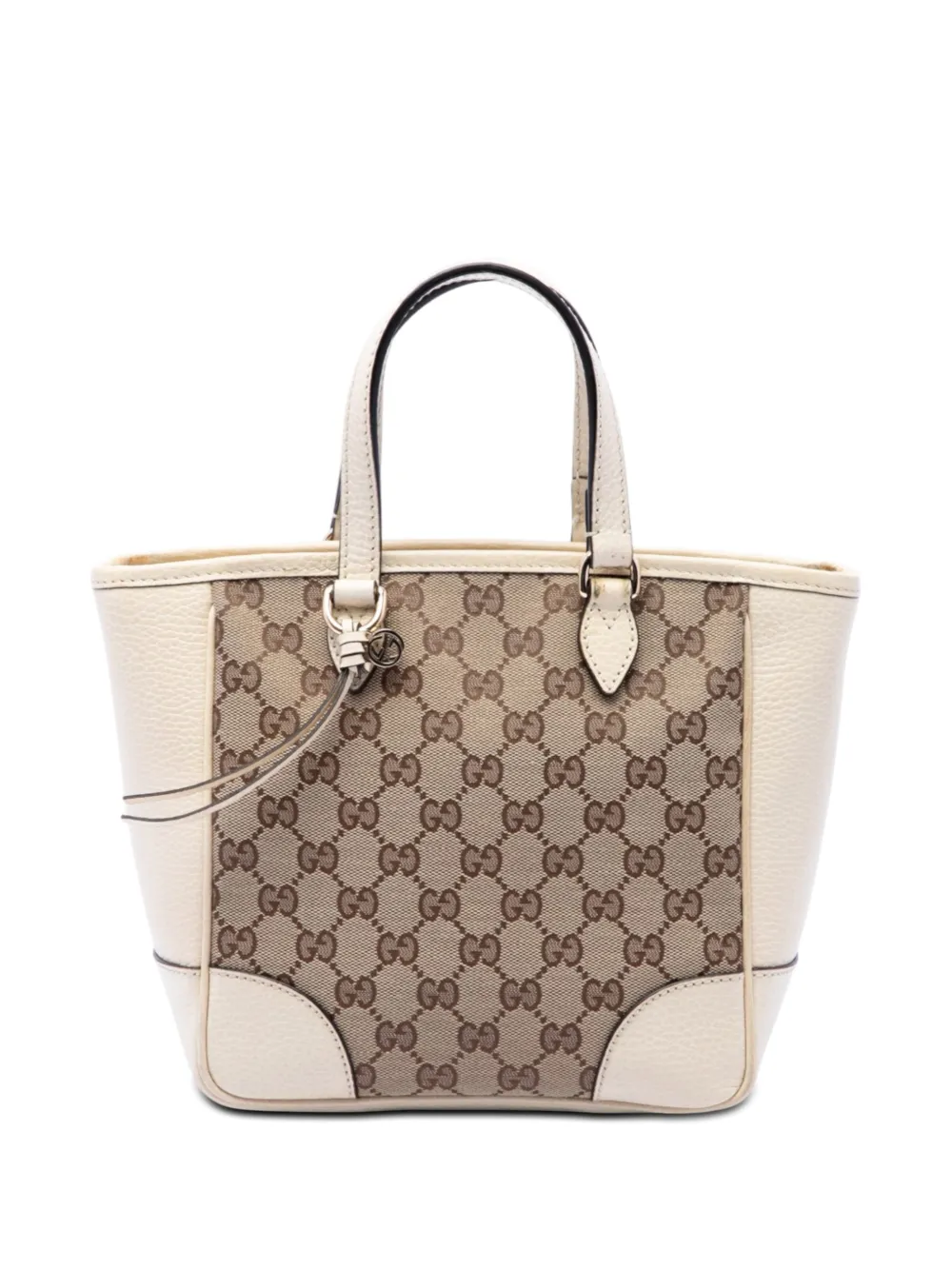 Gucci Pre-Owned Borsa a tracolla piccola in tela GG 2016-2026 - Bianco