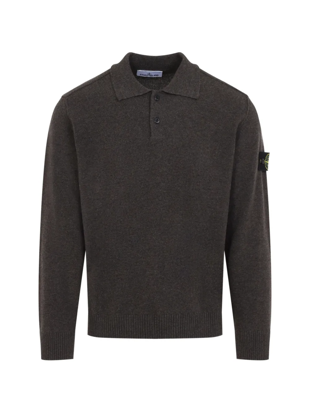 Stone Island 5100018 light RWS geelong wool sweater - Marrone