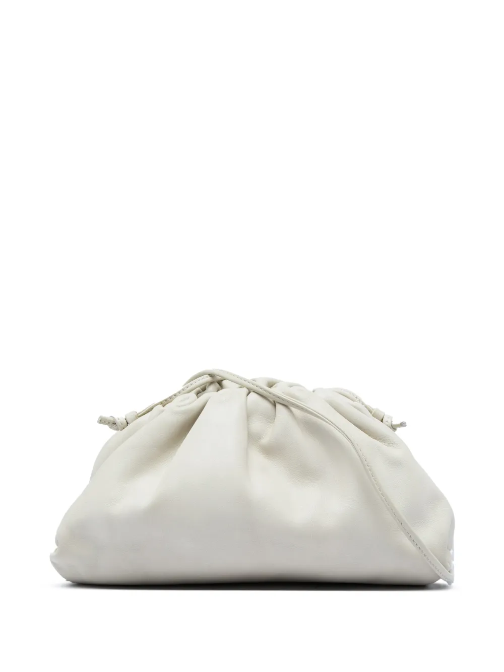 Bottega Veneta Pre-Owned 2012-2026 Lambskin The Mini Pouch crossbody bag - White