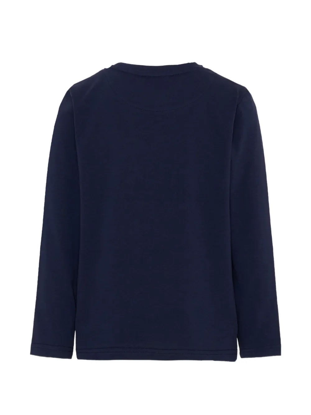 TRUSSARDI JUNIOR T-shirt met lange mouwen en logo-print Blauw