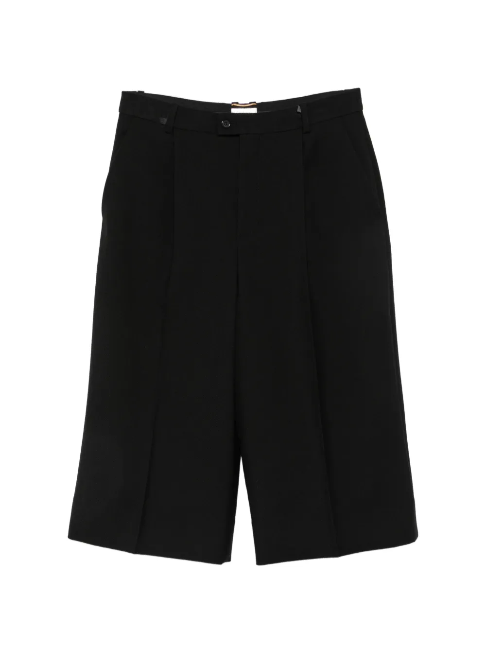 Saint Laurent pleated shorts - Nero