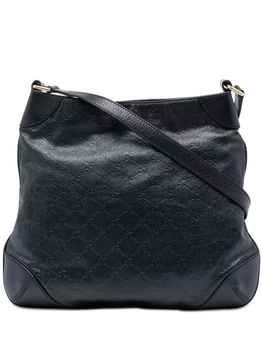 Gucci Pre-Owned 2016-2026 Guccissima Sukey Schultertasche - Schwarz