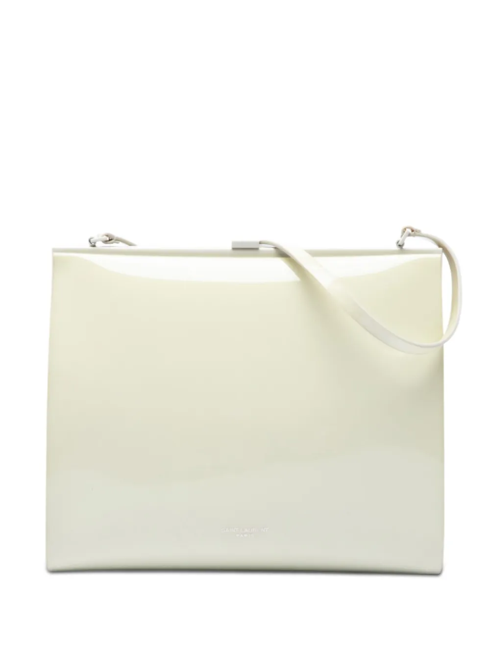 Saint Laurent Pre-Owned Borsa a spalla Vinyl Le Anne Marie 2023 - Bianco