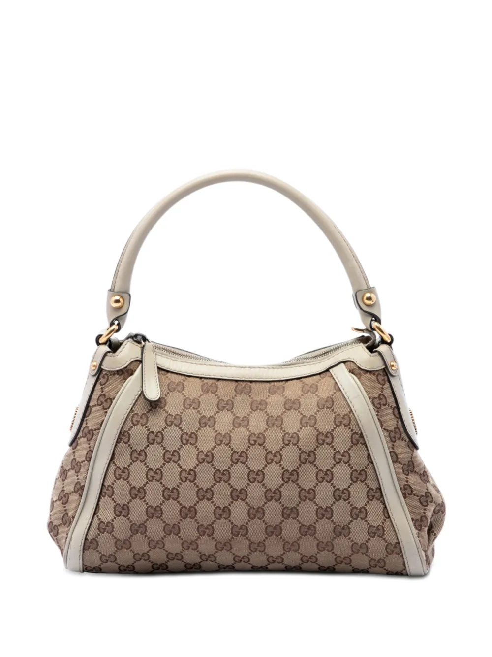 Gucci Pre-Owned Borsa a mano Scarlett in tela GG 2016-2026 - Toni neutri