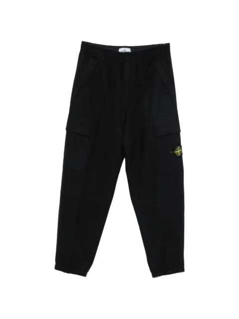 Stone Island wool nylon flannel-tc sweatpants 