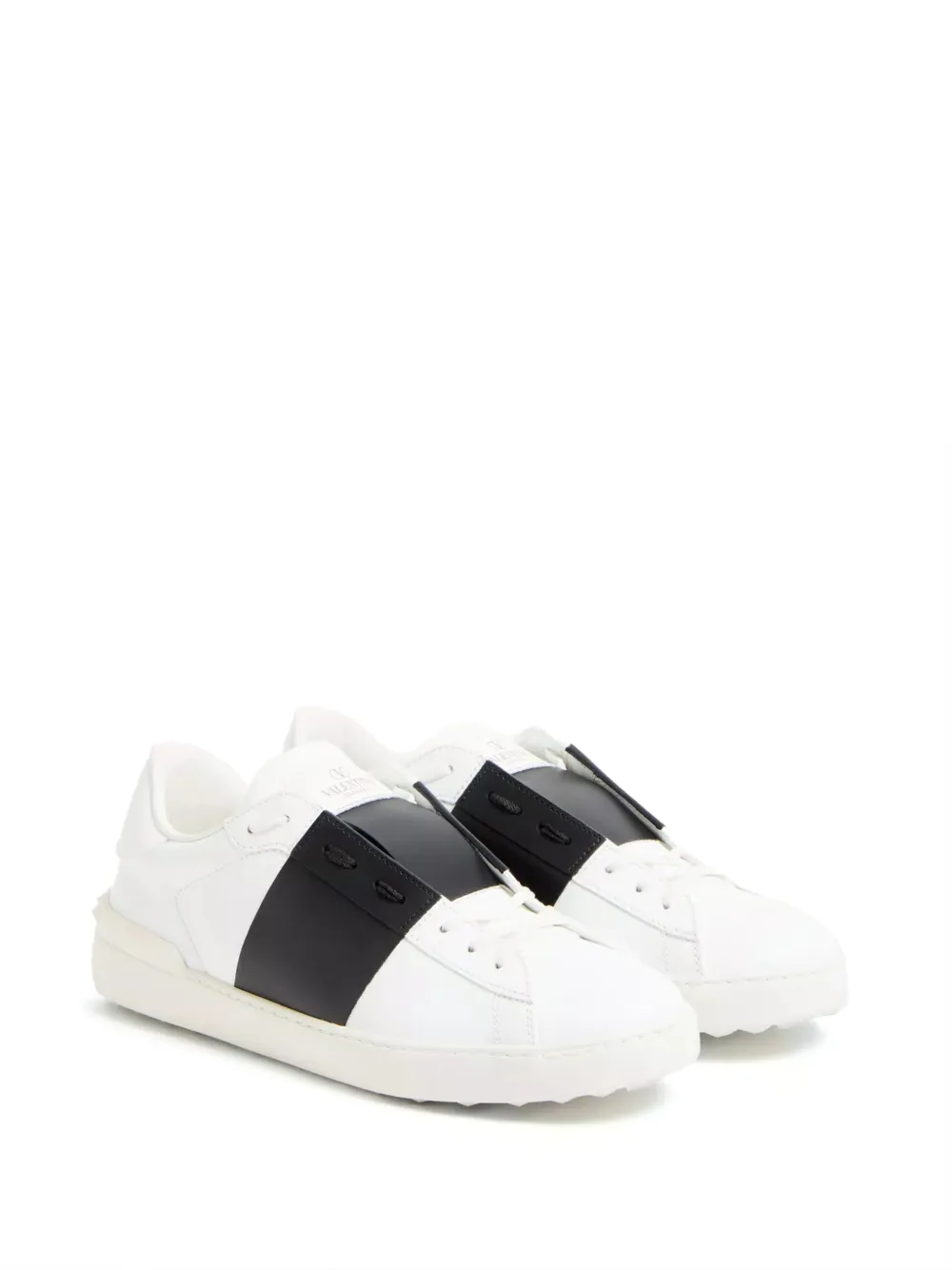 Valentino Garavani Calfskin open sneakers Wit