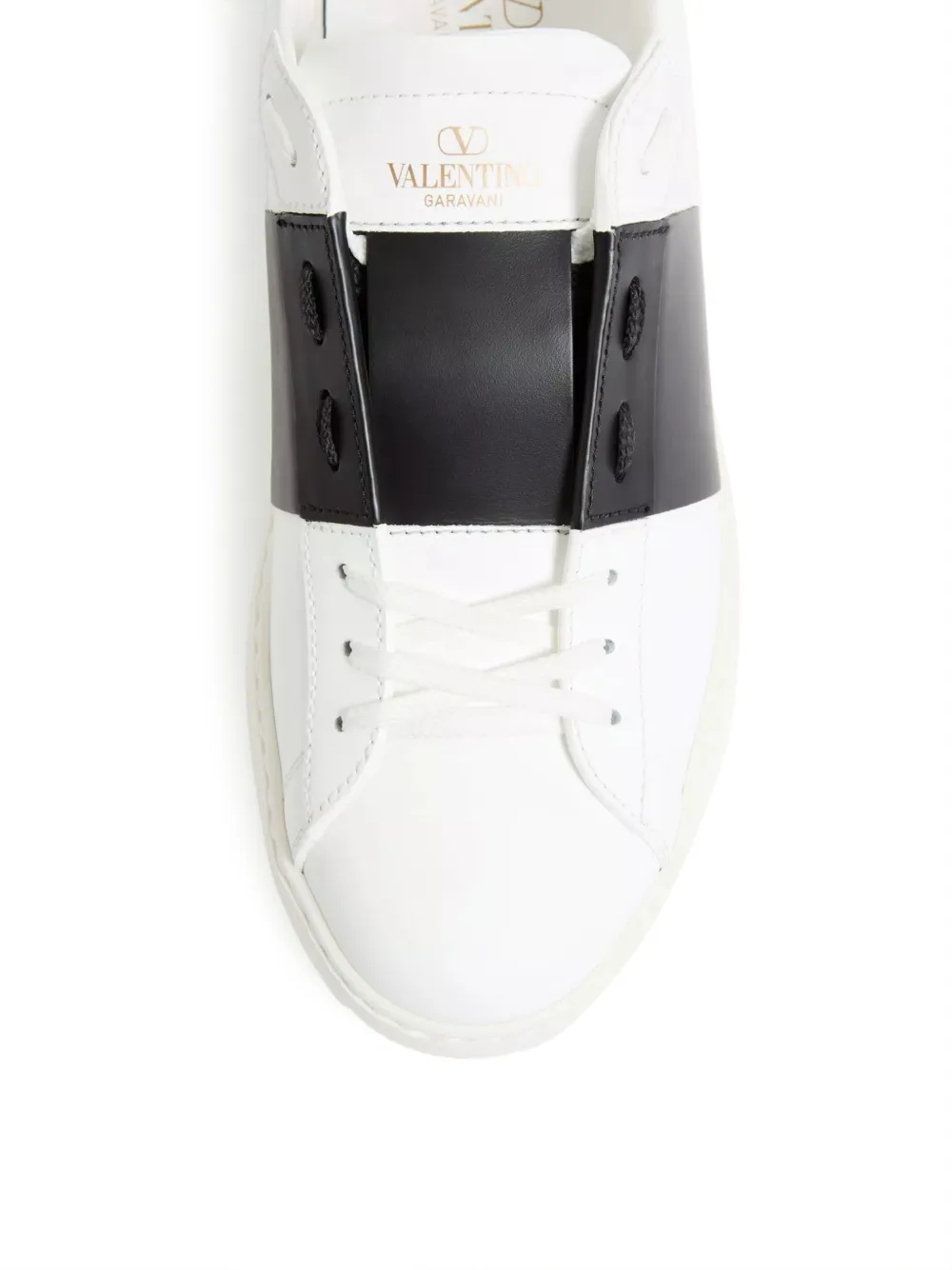 Valentino Garavani Calfskin open sneakers Wit