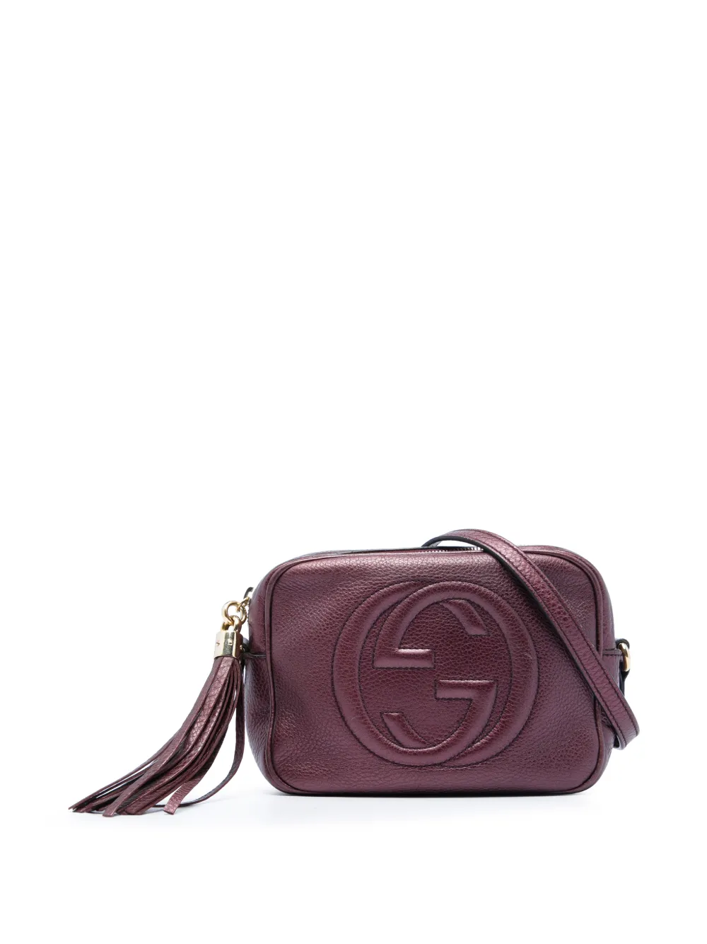 Gucci Pre-Owned 2016-2026 Soho Disco Umhängetasche aus Kalbsleder - Rot