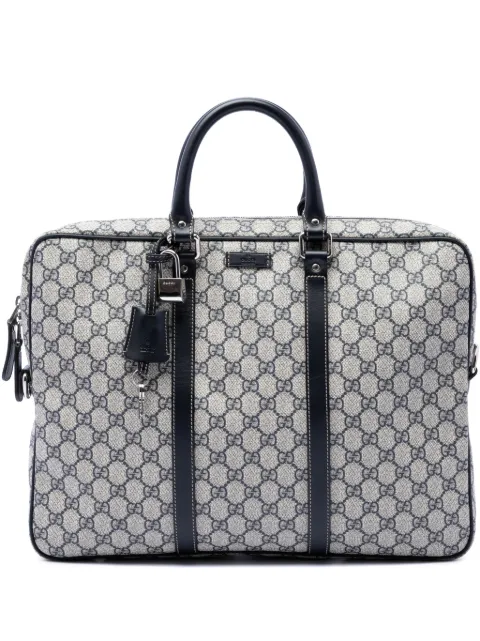 Gucci Pre-Owned 2016-2026 GG Supreme business bag