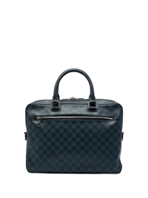 Louis Vuitton Pre-Owned 2014 Damier Cobalt Porte Documents business bag