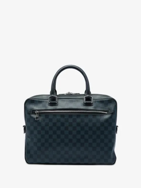 Louis Vuitton Pre-Owned bolsa Damier Cobalt Porte Documents Jour 2014