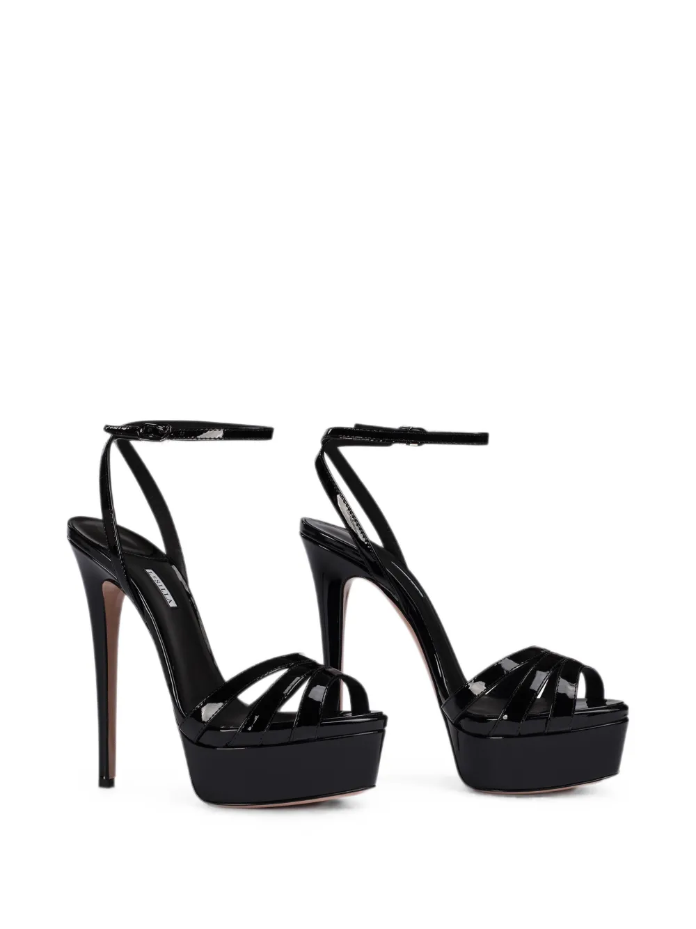 Le Silla Lola platform sandals Zwart