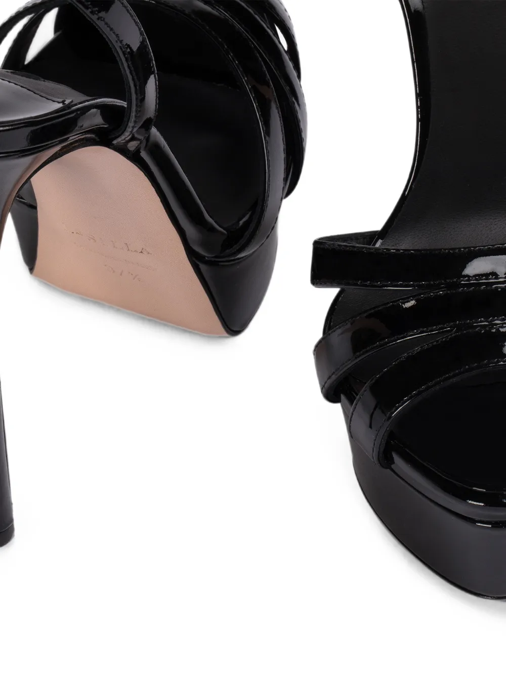 Le Silla Lola platform sandals Zwart