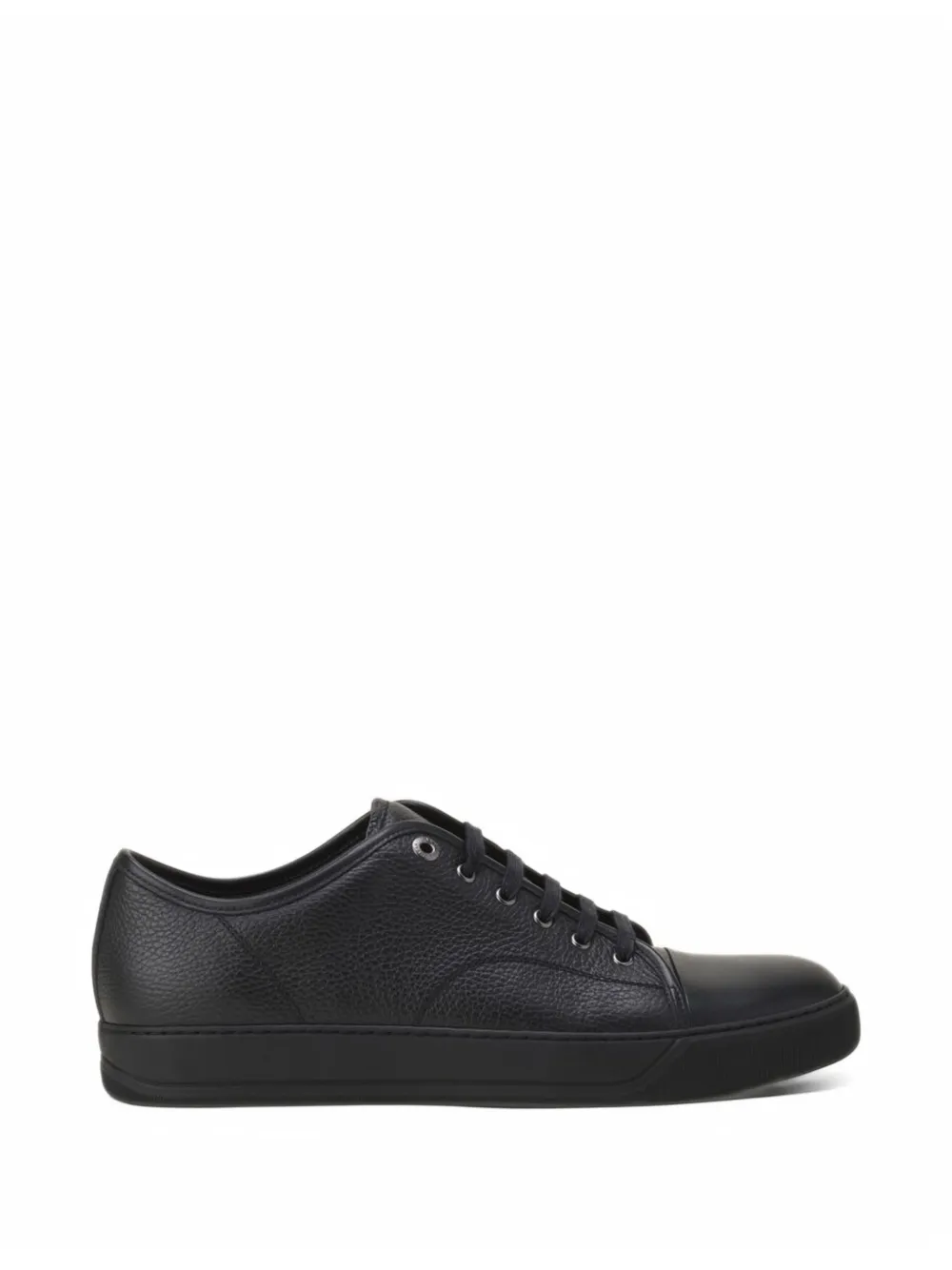 Lanvin DBB1 sneakers in nappa and grained leather - Nero